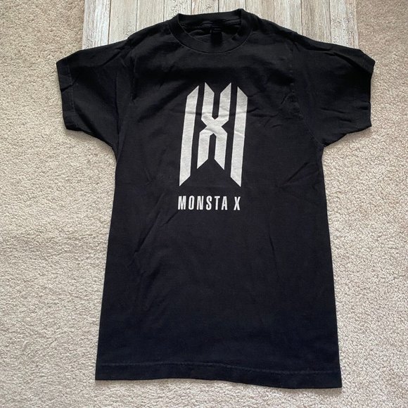 Monsta X Tultex XS Graphic Band Tee K-Pop Music - Picture 1 of 8
